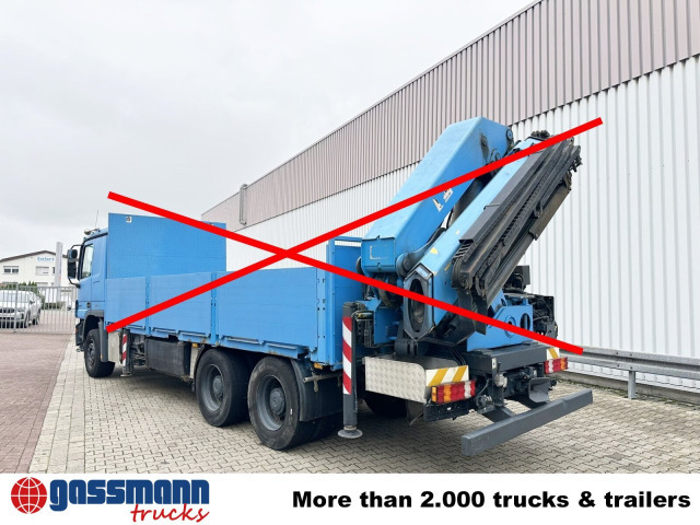 Cab chassis truck Mercedes-Benz Actros 2741 L 6x4: picture 10