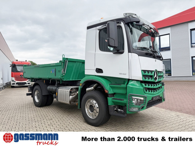 New Tipper, Crane truck Mercedes-Benz Arocs 1840 K 4x2, MultimediaCockpit,: picture 10