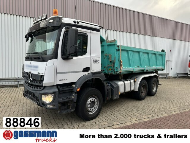 Mercedes-Benz Arocs 2643 K 6x4, Rollplane, Meiller - Tipper: picture 1 Mercedes-Benz Arocs 2643 K 6x4, Rollplane, Meiller - Tipper: picture 1