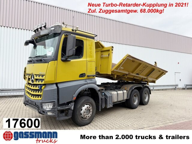 Mercedes-Benz Arocs 3363 K 6x4, Grounder, - Tipper: picture 1 Mercedes-Benz Arocs 3363 K 6x4, Grounder, - Tipper: picture 1