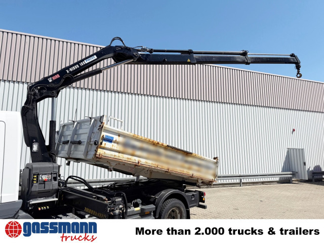 Tipper, Crane truck Mercedes-Benz Atego 1623 4x2 mit Kran Hiab X-HiDuo 108B-2,: picture 15