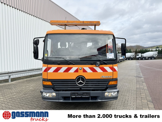 Tipper, Crane truck Mercedes-Benz Atego 815 K 4x2 mit Kran Hiab 055 B-1 CL: picture 9