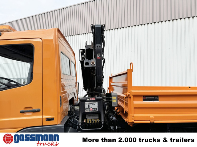 Mercedes-Benz Atego 815 K 4x2 mit Kran Hiab 055 B-1 CL - Tipper, Crane truck: picture 2 Mercedes-Benz Atego 815 K 4x2 mit Kran Hiab 055 B-1 CL - Tipper, Crane truck: picture 2