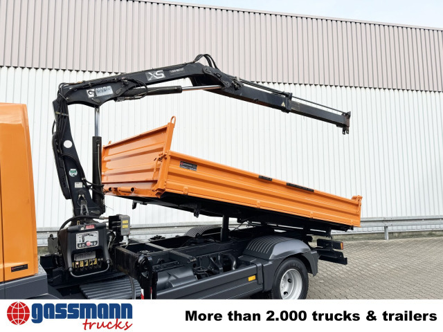 Tipper, Crane truck Mercedes-Benz Atego 815 K 4x2 mit Kran Hiab 055 B-1 CL: picture 15