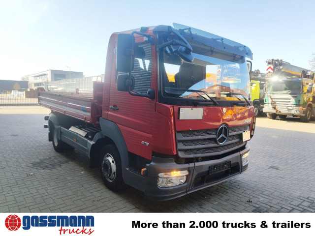 Mercedes-Benz Atego 818 K 4x2, Meiller-Kipper, 2 x AHK - Tipper: picture 5 Mercedes-Benz Atego 818 K 4x2, Meiller-Kipper, 2 x AHK - Tipper: picture 5