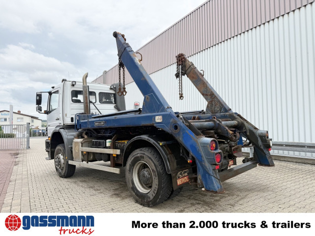 Skip loader truck Mercedes-Benz Axor 1824 AK 4x4, Tele-Absetzer,: picture 14