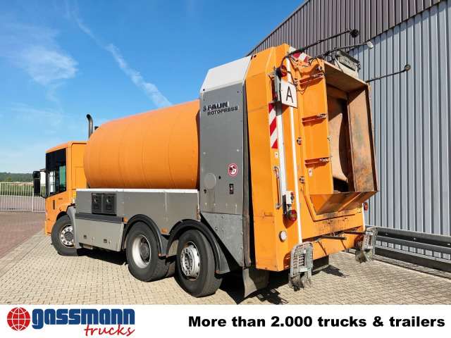 Garbage truck for transportation of garbage Mercedes-Benz Econic 2629 L/NLA 6x2/4, EEV, Lenkachse, FAUN: picture 12
