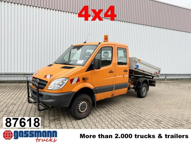 Mercedes-Benz Sprinter 313 CDI 4x4 Doka, Kipper, AT-Motor! - Flatbed van, Combi van: picture 1 Mercedes-Benz Sprinter 313 CDI 4x4 Doka, Kipper, AT-Motor! - Flatbed van, Combi van: picture 1
