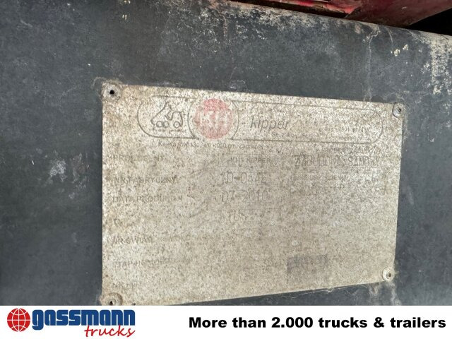 Muldenkippaufbau ca. 16m³ - Tipper body: picture 5 Muldenkippaufbau ca. 16m³ - Tipper body: picture 5