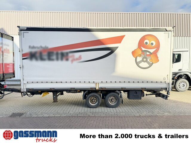 Dropside/ Flatbed trailer Obermaier OS2-L105 L/B, durchladbar, Edscha,: picture 6
