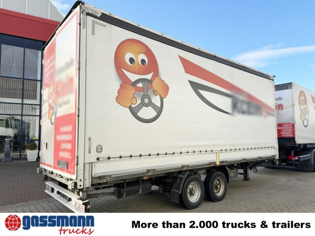 Dropside/ Flatbed trailer Obermaier OS2-L105 L/B, durchladbar, Edscha,: picture 8