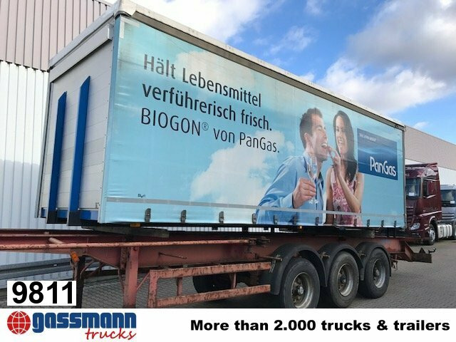 Pritsche - Curtainside swap body: picture 1 Pritsche - Curtainside swap body: picture 1