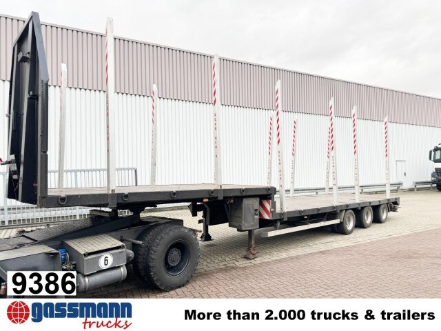 SCHROEDER ST1024P4-13,6, Rungen anlegbar - Low loader semi-trailer: picture 1 SCHROEDER ST1024P4-13,6, Rungen anlegbar - Low loader semi-trailer: picture 1