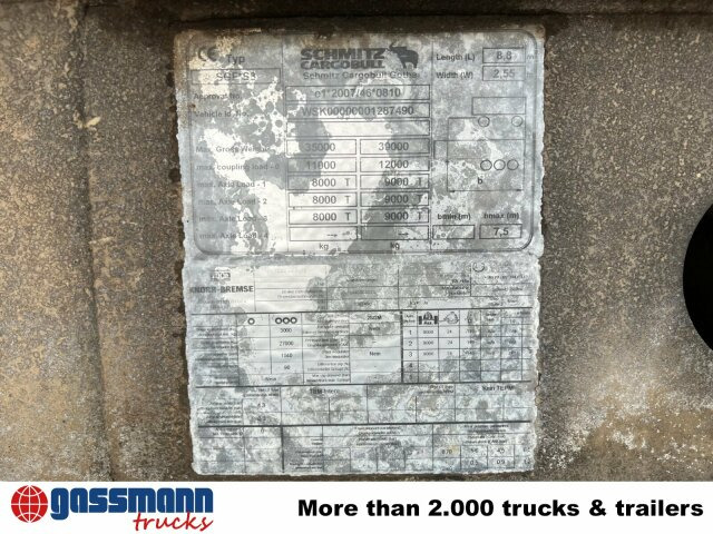 Schmitz Cargobull SKI 24 SL 7.2, Stahlmulde ca. 27m³, Liftachse - Tipper semi-trailer: picture 3 Schmitz Cargobull SKI 24 SL 7.2, Stahlmulde ca. 27m³, Liftachse - Tipper semi-trailer: picture 3