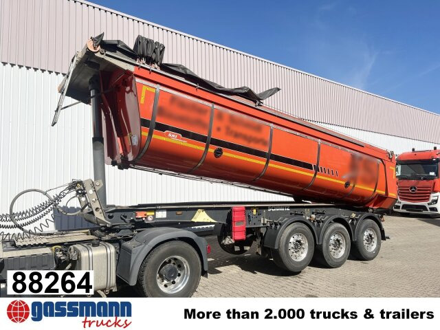 Schmitz Cargobull SKI 24 SL 7.2, Thermo-Stahlmulde ca. 24m³, - Tipper semi-trailer: picture 1 Schmitz Cargobull SKI 24 SL 7.2, Thermo-Stahlmulde ca. 24m³, - Tipper semi-trailer: picture 1