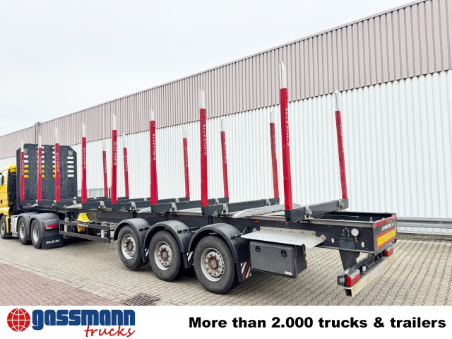 Schwarzmüller 3-Achs Holzauflieger, Liftachse, MEHRFACH - Timber semi-trailer: picture 5 Schwarzmüller 3-Achs Holzauflieger, Liftachse, MEHRFACH - Timber semi-trailer: picture 5