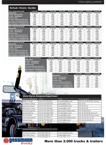 New Hook lift truck T26-55-S Abrollanlage: picture 8