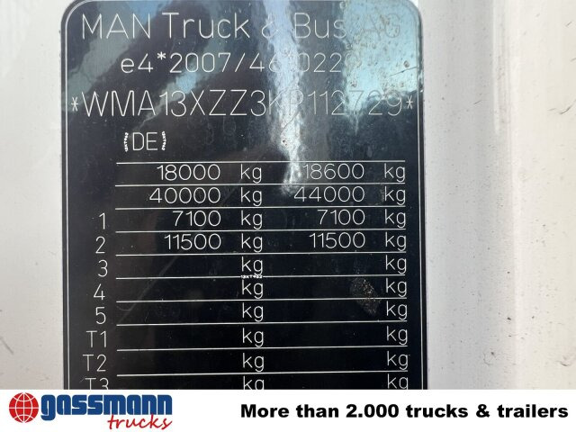 Tractor unit MAN TGX 18.500 4X2 LLS, Retarder, Vollumer: picture 12