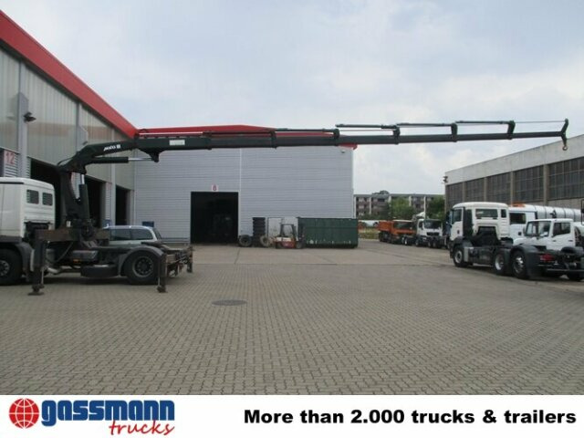 Tractor unit Mercedes-Benz Actros 1836 LS 4x2 mit Kran MKG HLK 330HP: picture 6
