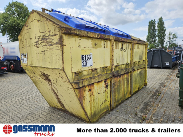 Absetzcontainer ca. 15m³ geschlossen mit Deckel - Truck: picture 5 Absetzcontainer ca. 15m³ geschlossen mit Deckel - Truck: picture 5