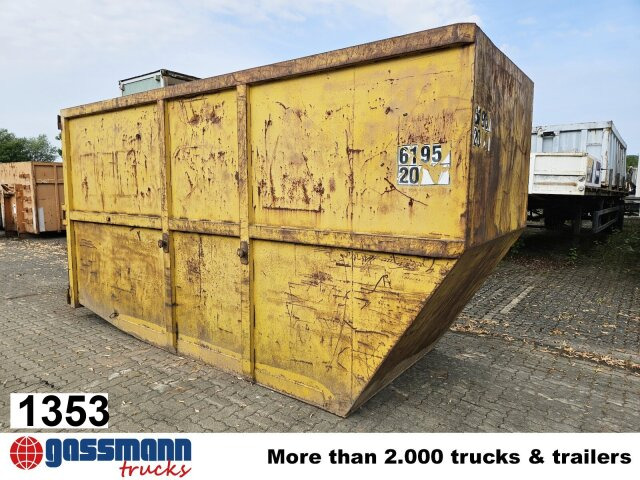 Absetzcontainer ca. 17m³ offen mit - Truck: picture 1 Absetzcontainer ca. 17m³ offen mit - Truck: picture 1