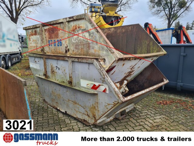 Absetzcontainer ca. 7m³ offen - Truck: picture 1 Absetzcontainer ca. 7m³ offen - Truck: picture 1