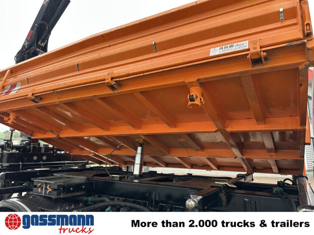 Van Unimog U500 4x4 405/40 mit Heckkran Hiab 077-1 HiDuo,: picture 12