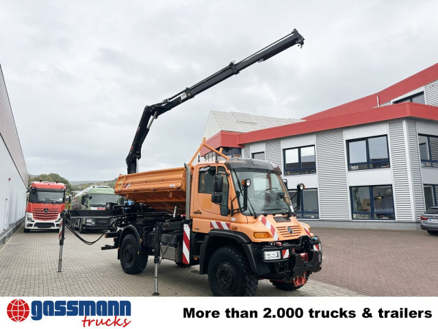 Van Unimog U500 4x4 405/40 mit Heckkran Hiab 077-1 HiDuo,: picture 10