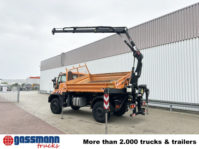 Van Unimog U500 4x4 405/40 mit Heckkran Hiab 077-1 HiDuo,: picture 9