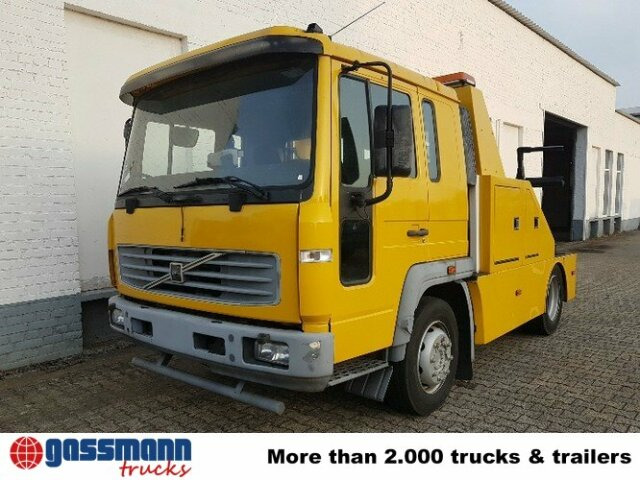 Autotransporter truck Volvo FL 612 L, Abschleppwagen Hubbrille 3 to: picture 12