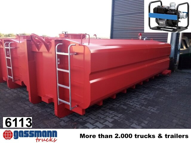 Wassertank-Abrollbehälter ca. 13m³/12.700L - Roll-off container: picture 1 Wassertank-Abrollbehälter ca. 13m³/12.700L - Roll-off container: picture 1