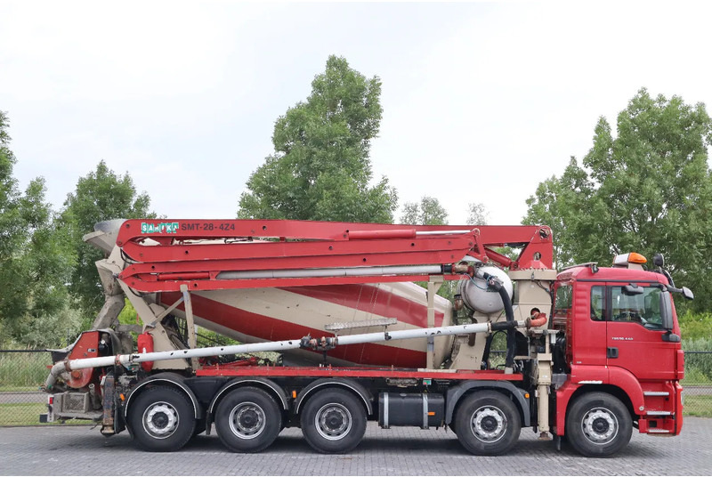 MAN TGS 50.440 | 10X4*6 | SARAKA 28 METER | 8M3 MIXER - Concrete pump truck: picture 5 MAN TGS 50.440 | 10X4*6 | SARAKA 28 METER | 8M3 MIXER - Concrete pump truck: picture 5