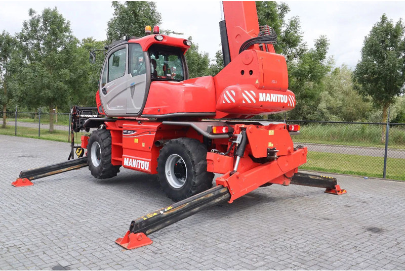 Telescopic handler Manitou MRT 2150 + S2 | REMOTE | FORKS | 3-TON WINCH: picture 10