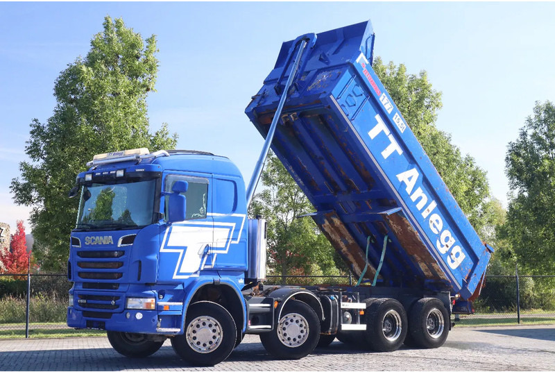Scania R500 V8 | 8X4 | RETARDER | BIG AXLES | FULL STEEL | EURO 5 - Tipper: picture 1 Scania R500 V8 | 8X4 | RETARDER | BIG AXLES | FULL STEEL | EURO 5 - Tipper: picture 1
