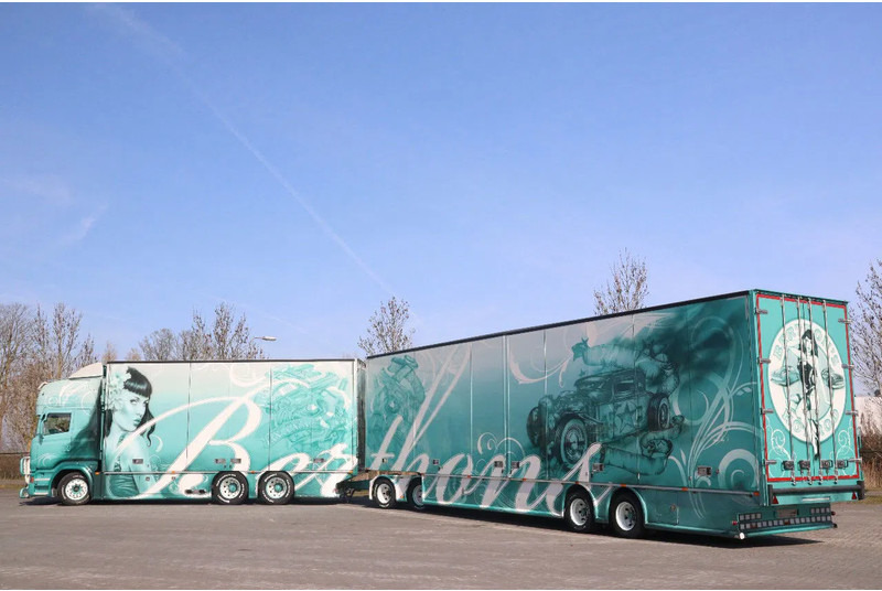 Scania R560 V8 R560 | BERTHONS HOT ROD | CUSTOM SPECIAL TRUCK - Closed box semi-trailer: picture 4 Scania R560 V8 R560 | BERTHONS HOT ROD | CUSTOM SPECIAL TRUCK - Closed box semi-trailer: picture 4