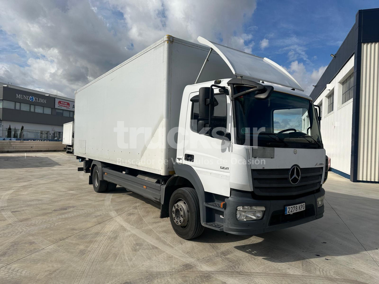 MERCEDES ATEGO - Box truck: picture 2 MERCEDES ATEGO - Box truck: picture 2