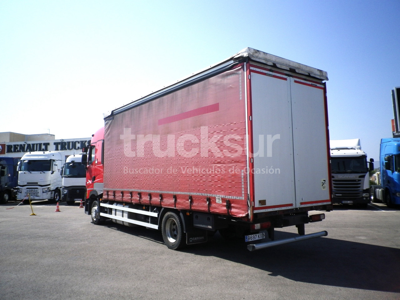 RENAULT T480 HIGH SLEEPER CAB - Curtainsider truck: picture 5 RENAULT T480 HIGH SLEEPER CAB - Curtainsider truck: picture 5
