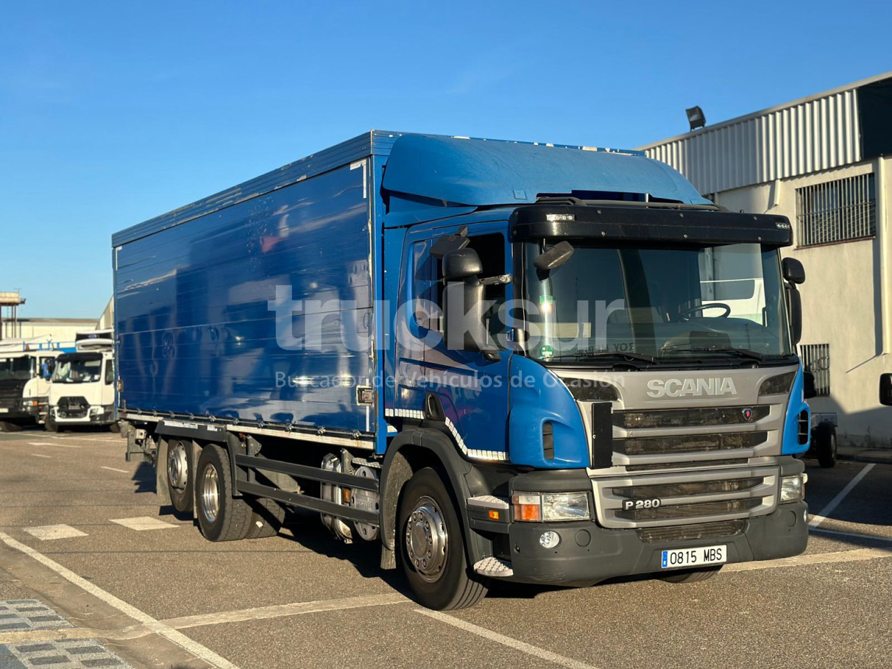 SCANIA P 280 ejes 6x2*4 - Box truck: picture 2 SCANIA P 280 ejes 6x2*4 - Box truck: picture 2