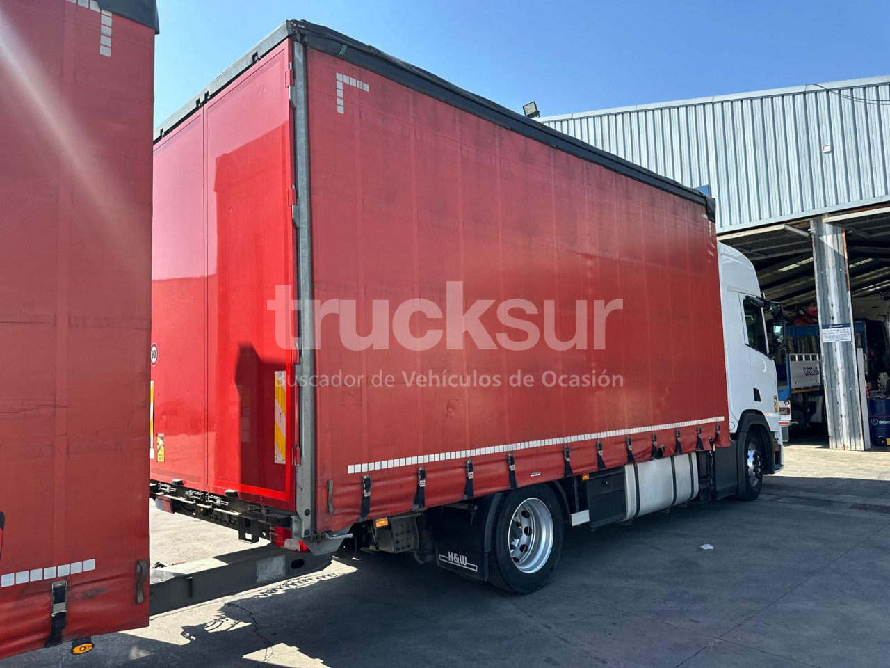 SCANIA R450.18 - Curtainsider truck: picture 5 SCANIA R450.18 - Curtainsider truck: picture 5