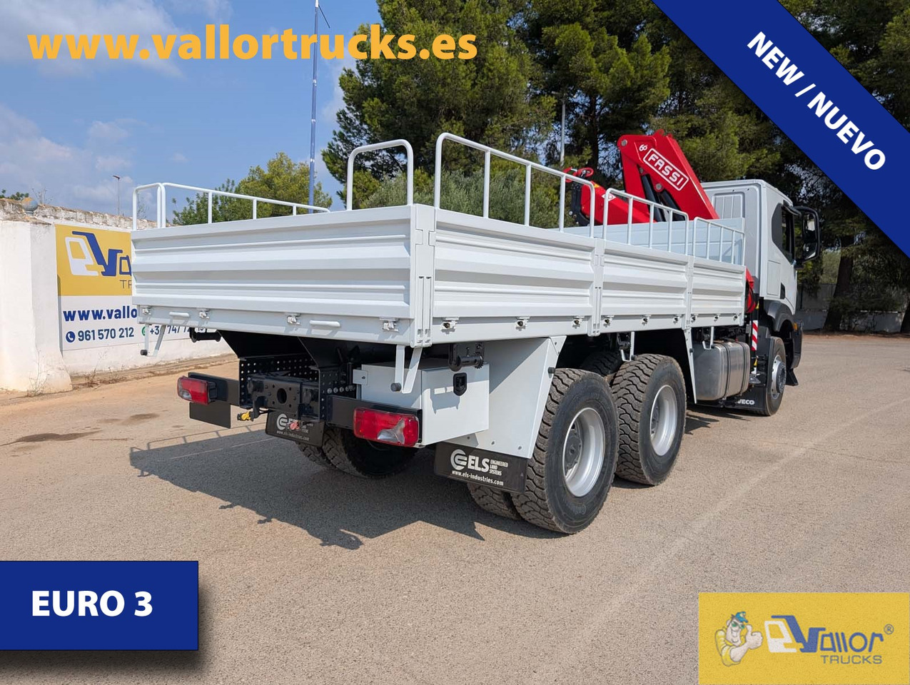 IVECO TWAY 470 FASSI ONLY EXPORT OUT EU - Crane truck: picture 2 IVECO TWAY 470 FASSI ONLY EXPORT OUT EU - Crane truck: picture 2