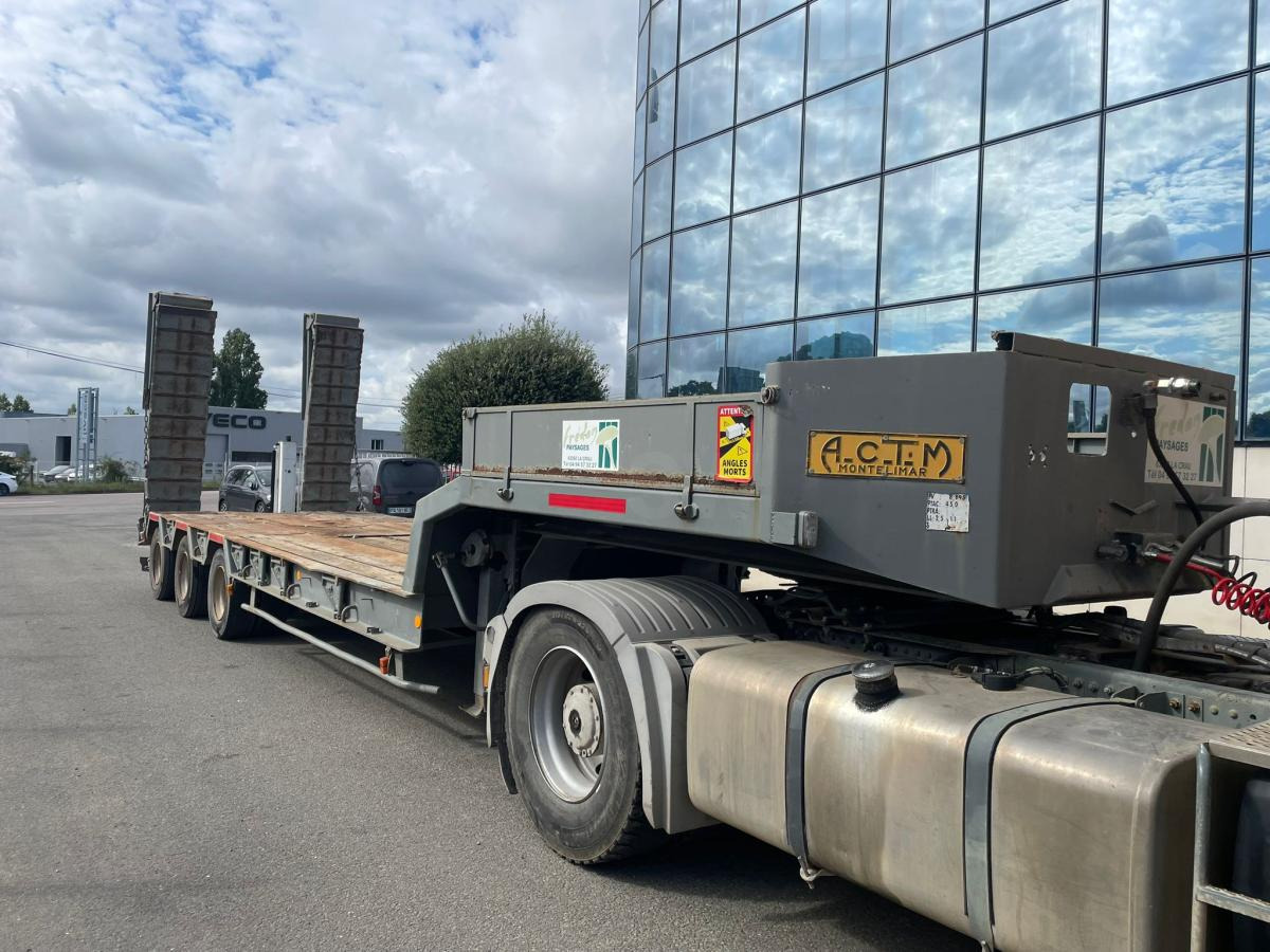 Actm  - Low loader semi-trailer: picture 1 Actm  - Low loader semi-trailer: picture 1