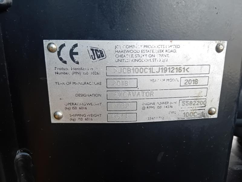 Jcb 100 C-1 - Crawler excavator: picture 5 Jcb 100 C-1 - Crawler excavator: picture 5