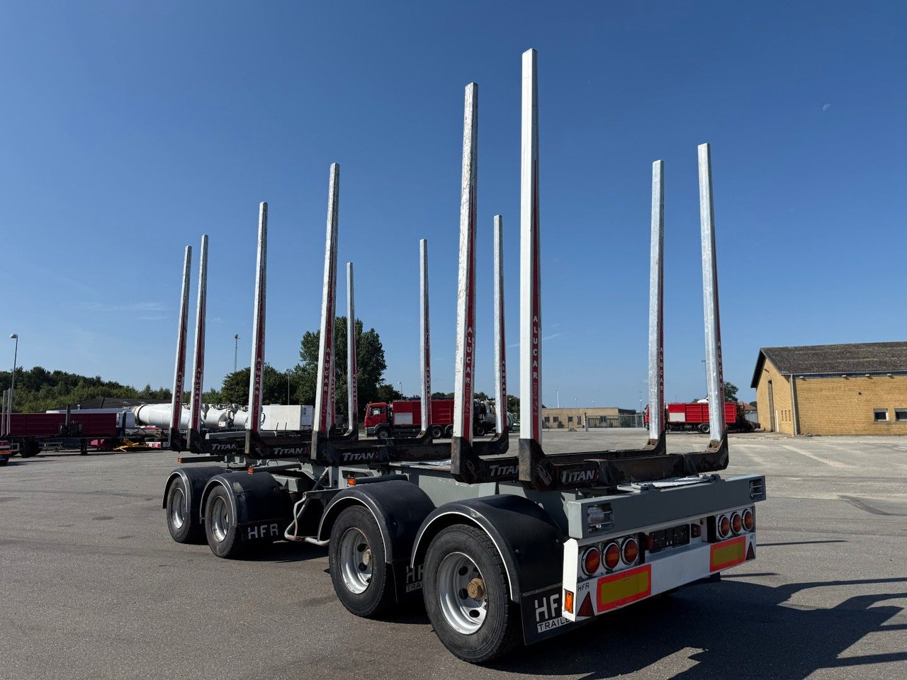 HFR 30 t. 4 axles Timber / Wood / Holz transport - Timber trailer: picture 4 HFR 30 t. 4 axles Timber / Wood / Holz transport - Timber trailer: picture 4