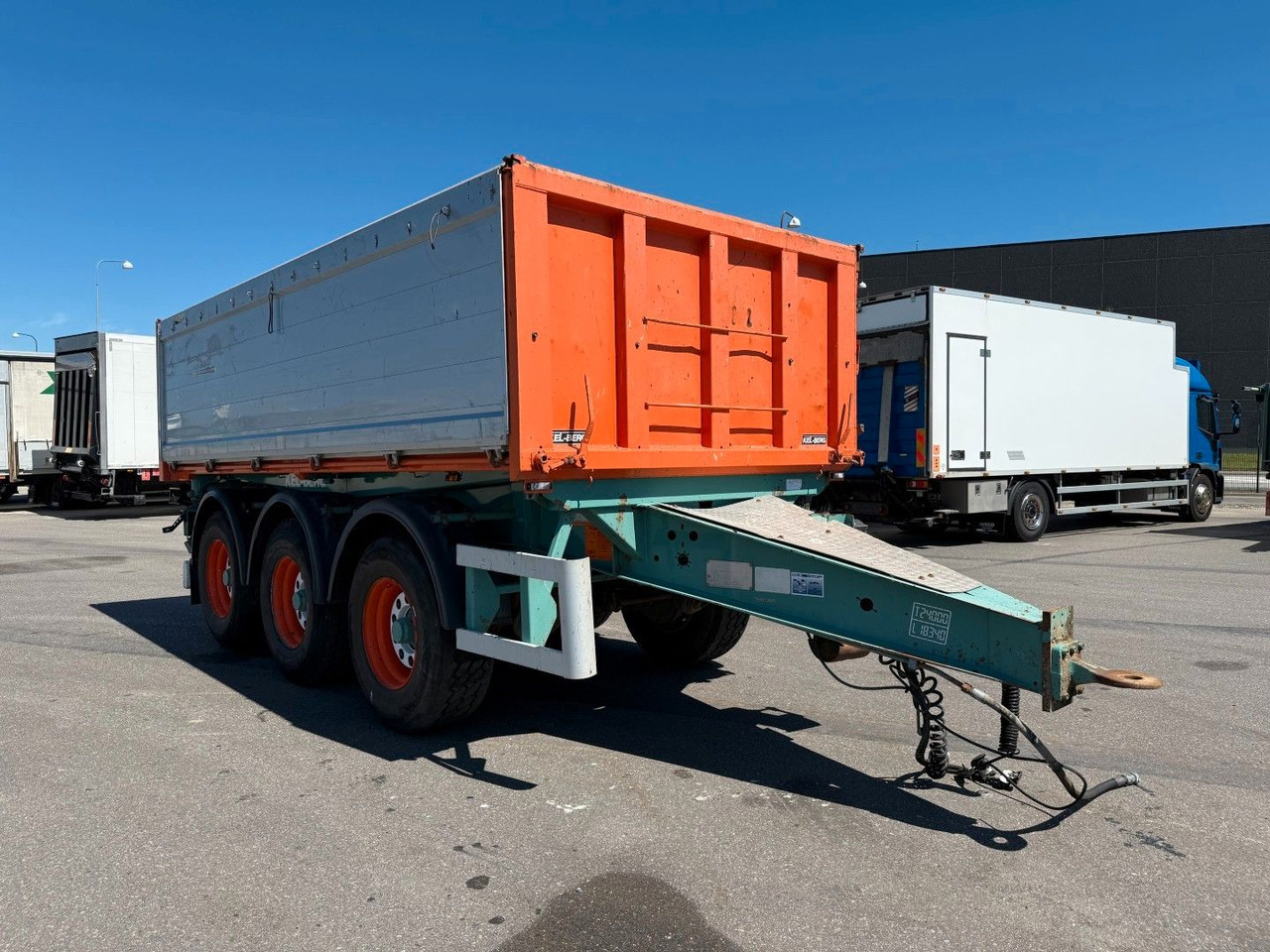 Kel-Berg 24 t. 3 axle T490K Tipper / Kipper - Tipper trailer: picture 2 Kel-Berg 24 t. 3 axle T490K Tipper / Kipper - Tipper trailer: picture 2