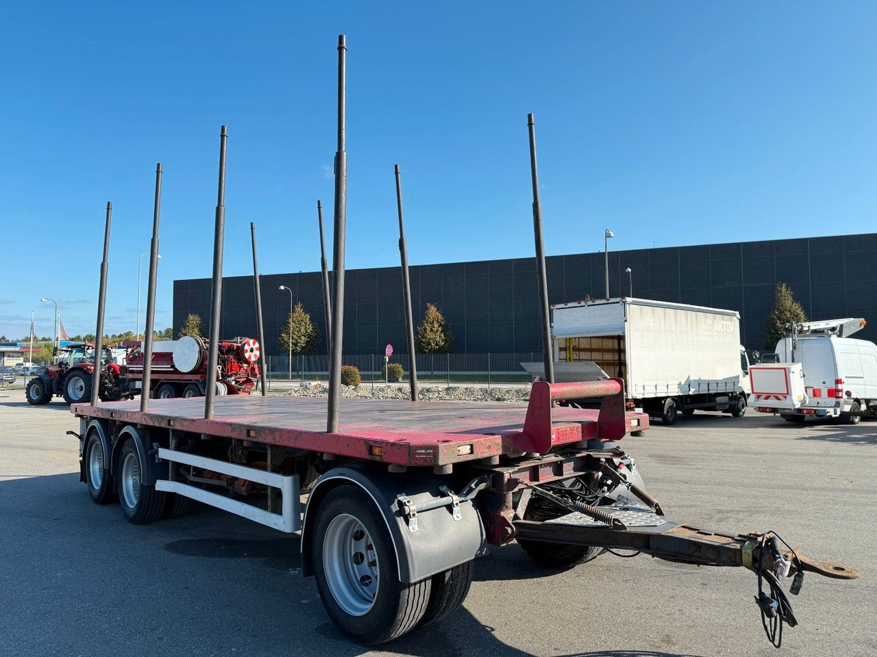 Menke-Janzen 24 t. 3 axle Woodtransport / Holztransport - Timber trailer: picture 2 Menke-Janzen 24 t. 3 axle Woodtransport / Holztransport - Timber trailer: picture 2