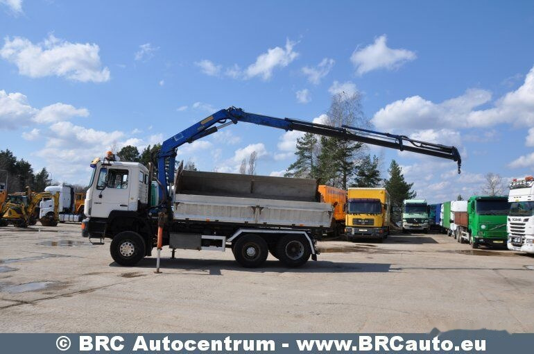 MAN 19.322 6X4 manipuliatorius HMF1453(B3) - Tipper, Crane truck: picture 3 MAN 19.322 6X4 manipuliatorius HMF1453(B3) - Tipper, Crane truck: picture 3