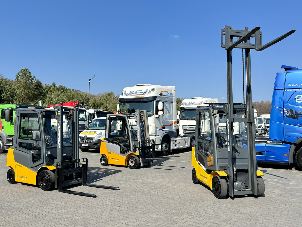 Jungheinrich TFG 316 Duplex Przesuw Boczny Oświetlenie Robocze - LPG forklift: picture 1 Jungheinrich TFG 316 Duplex Przesuw Boczny Oświetlenie Robocze - LPG forklift: picture 1