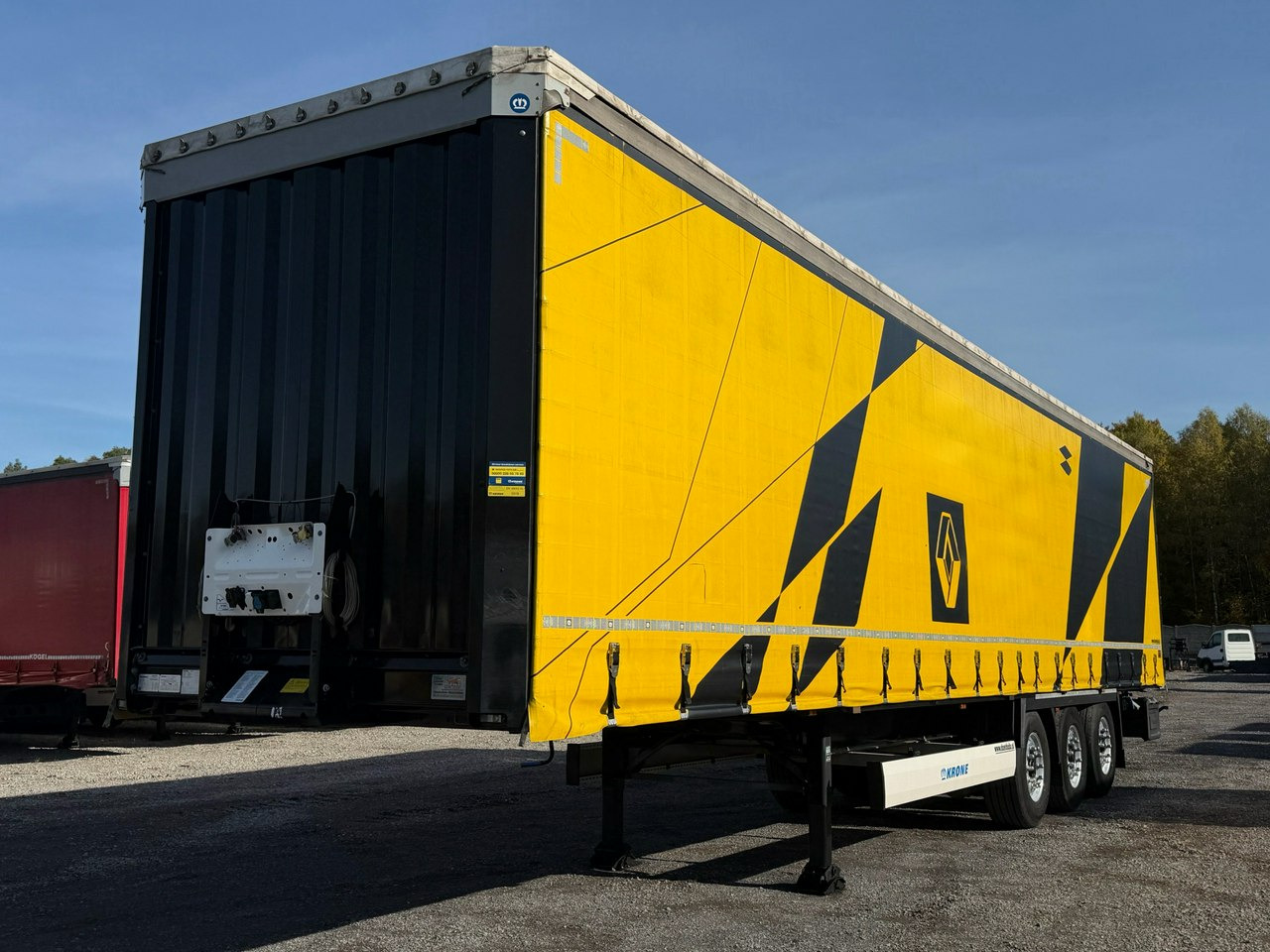 Krone SD Standard COIL MULDA Alufelgi 2019r - Curtainsider semi-trailer: picture 3 Krone SD Standard COIL MULDA Alufelgi 2019r - Curtainsider semi-trailer: picture 3