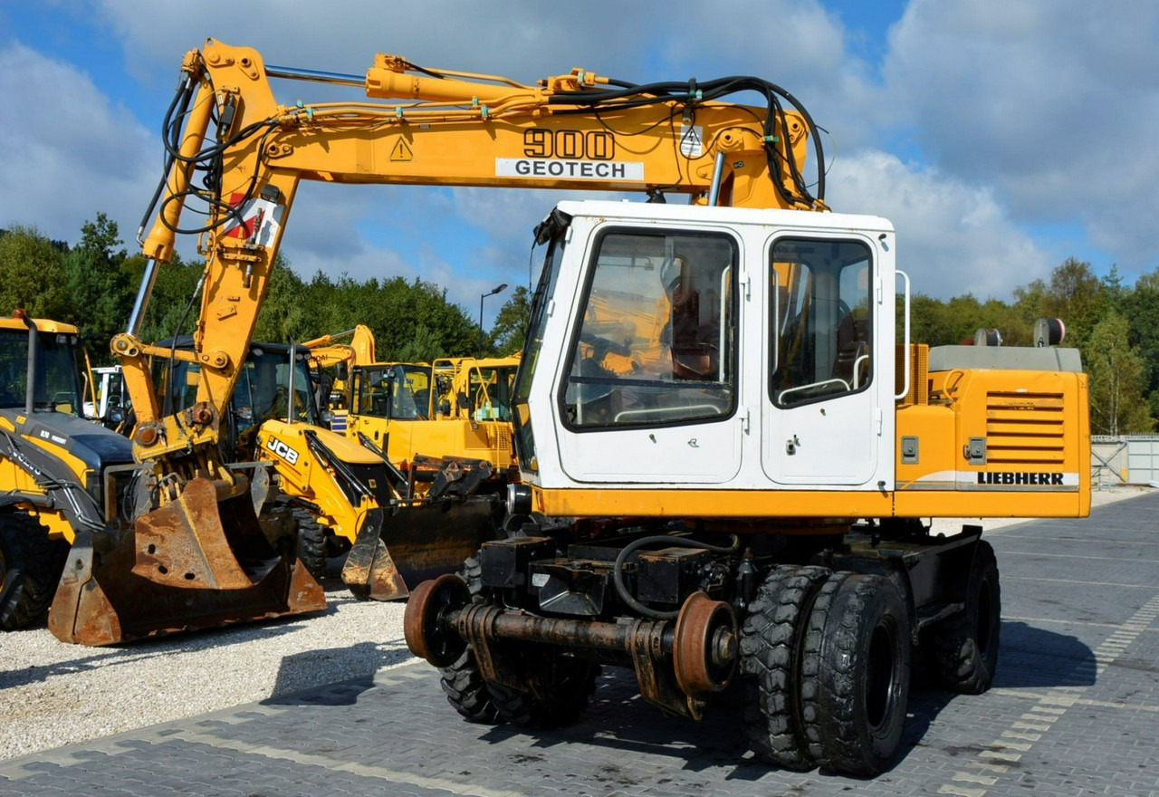 Liebherr A 900 ZW Litronic Koparka + Kolej - Wheel excavator: picture 3 Liebherr A 900 ZW Litronic Koparka + Kolej - Wheel excavator: picture 3