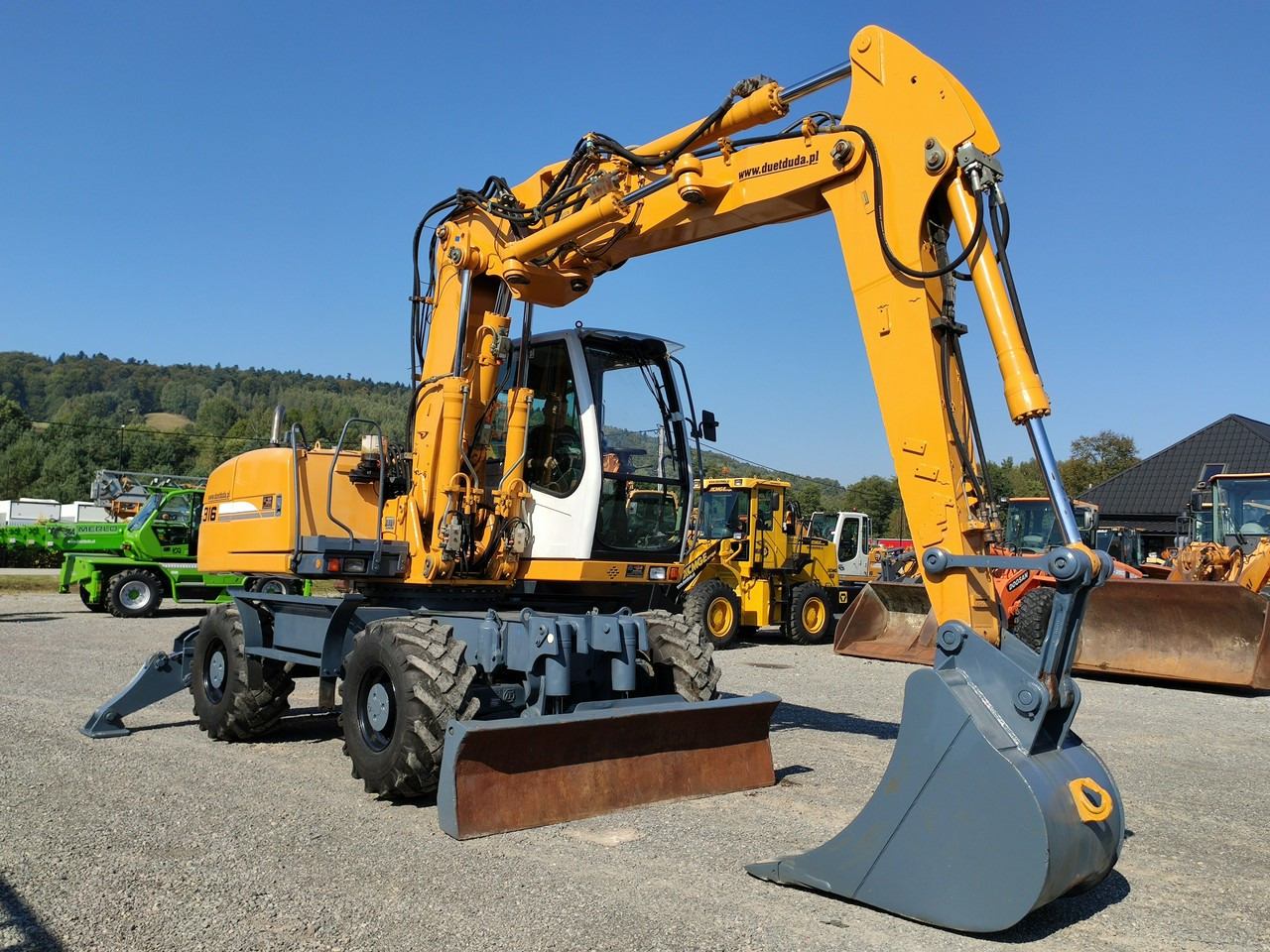 Liebherr A316 Maszyna po Pełnym Tulejowaniu Bez Luzów i Wycieków - Wheel excavator: picture 5 Liebherr A316 Maszyna po Pełnym Tulejowaniu Bez Luzów i Wycieków - Wheel excavator: picture 5